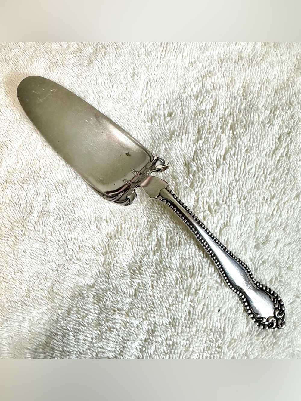 Vintage Holmes & Edwards Silverplate Cake Server Antique Pie Spatula Tableware